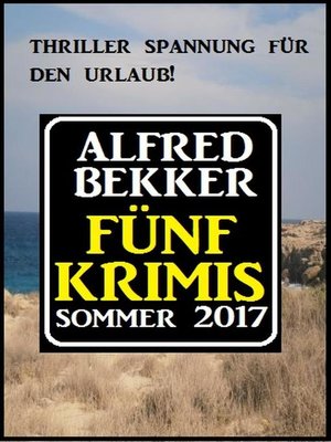 cover image of Fünf Krimis Sommer 2017